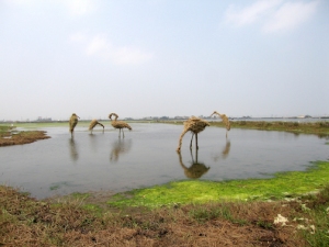 "Migratory Birds" by Myriam du Manoir of France, Cheng Long artist in 2010 